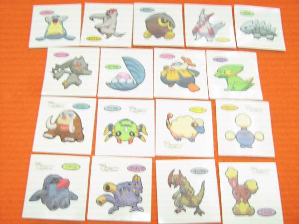 ポケモン デコキャラシール だぶりなし 50枚③ 即決拍卖