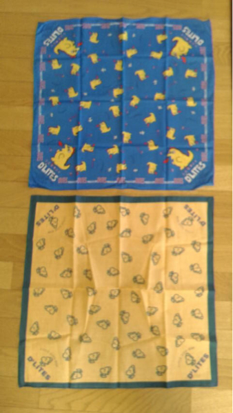 D’LITES★大判ハンカチ★2枚セット拍卖