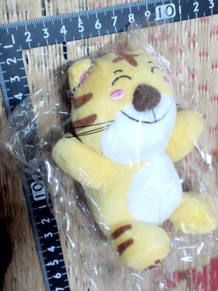 非売品☆寅猫ちゃん☆ぬいぐるみ☆ボールチェーン☆イエロー☆残1拍卖