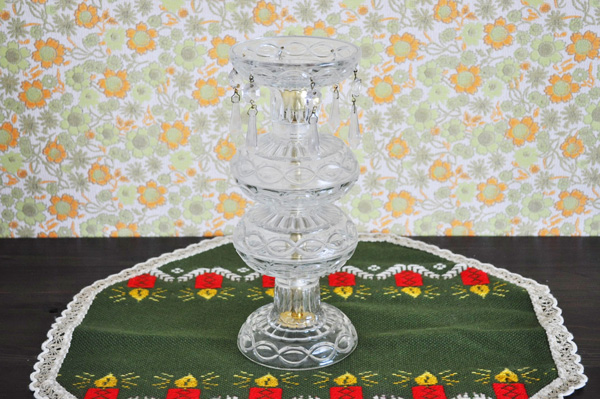 チェコ テーブルシャンデリア キャンドルスタンド 4469拍卖