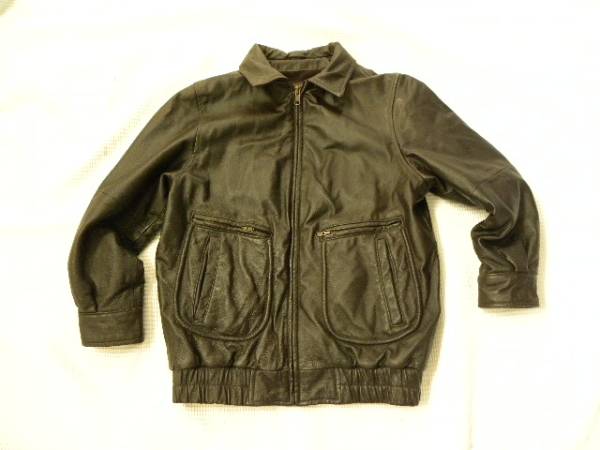 |o_o|Wilsons(4n)本革フライト風ジャケット150-155cm拍卖