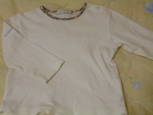 ★ バーバリー ★ シンプル 長袖 Tシャツ 80cm ★拍卖