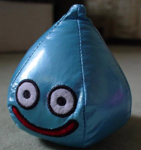 【値下】【即決】ドラゴンクエスト★スライム★激レア青いぬいぐるみ拍卖