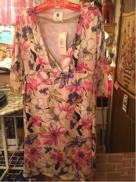 bonjeloudブジュルード お花のワンピース拍卖