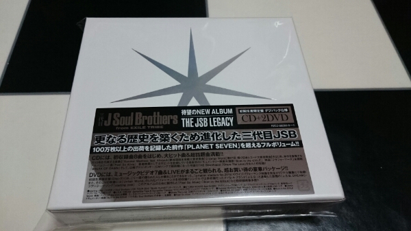 三代目J Soul Brothers THE JSB LEGACY 初回限定 DVD コレクター拍卖