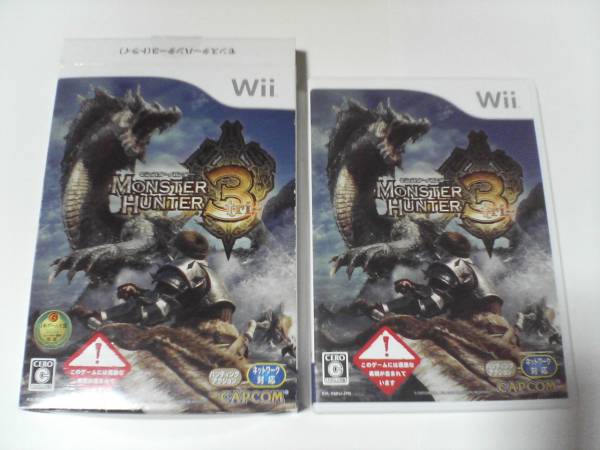 Wiiソフト モンスターハンター3(トライ)☆Wii拍卖