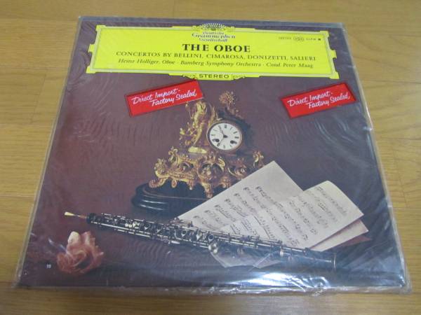 ベッリーニ OBOE協 独DGG SLPM139152 ホリガー マーク 未開封 拍卖
