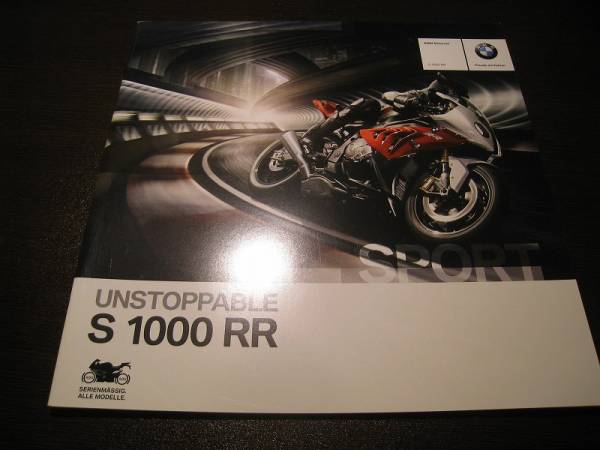 ★海外カタログ独語 BMW オートバイ S1000RR 8196拍卖
