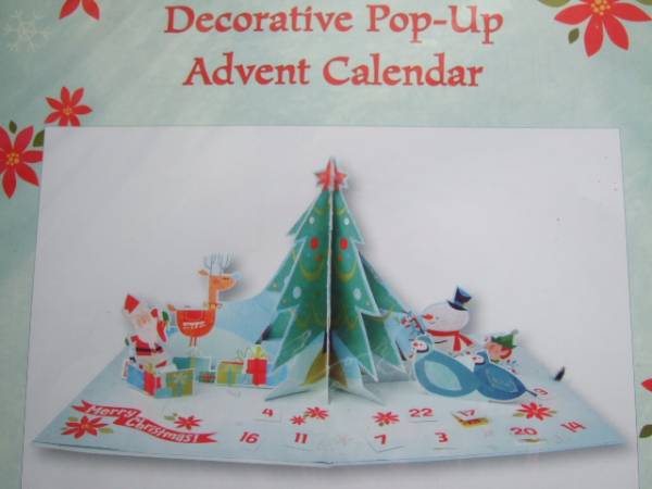 クリスマス アドベントカレンダー ポップアップ インテリア飾り2拍卖