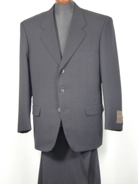 ★☆ ABS-82 シングル3Bスーツ 新品 春夏 紺柄 日本製 ☆★拍卖