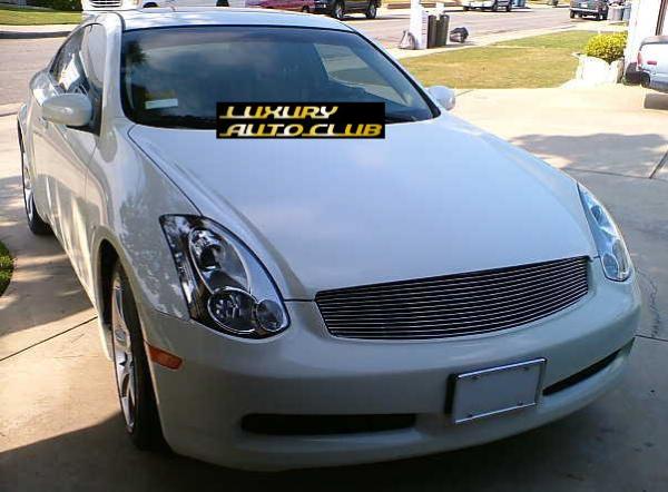 2003-2007 インフィニティ G35 スカイライン ク-ペ ビレットグリル メッキ 専用設計 外装カスタムパ-ツ エアロ 北米スタイル拍卖