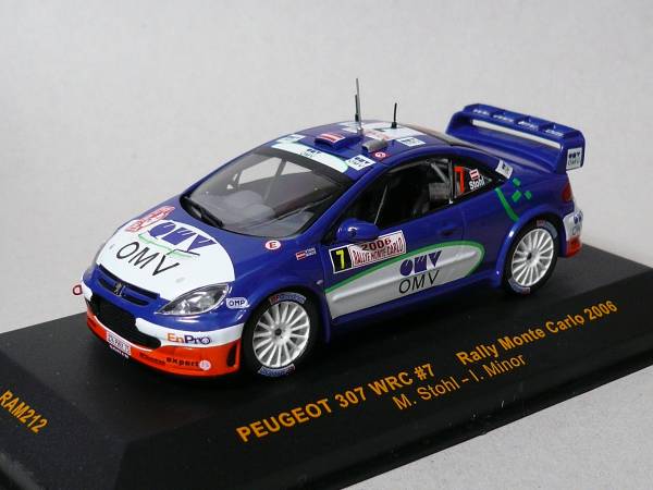プジョー 307WRC #7 M.ストール モンテカルロ 2006拍卖