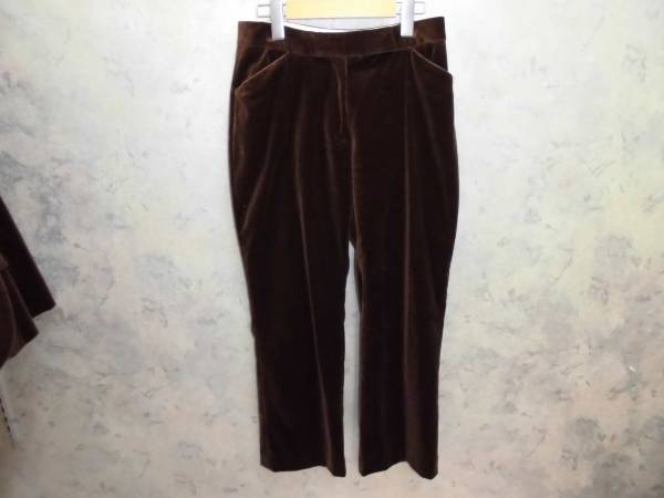 Lands' End(ランズエンド)ベルベットパンツ☆7AR拍卖