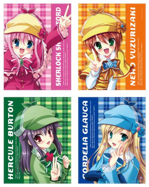 ミルキィホームズ ミルキィくじ B賞 ブランケット 4種拍卖