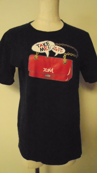 x-girl エックスガール Tシャツ パーティバッグ拍卖