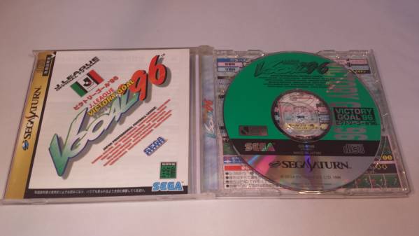 ◆SS Jリーグビクトリーゴール’96 箱説付 セガサターン拍卖