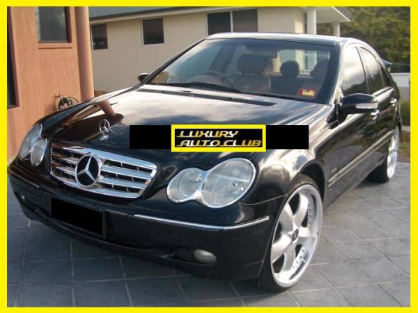 ベンツ C W203 クロームメッキグリル AMG C55 C200 C230 エアロ スポ-ツグリル 専用設計 外装カスタム ボディ-パ-ツ拍卖
