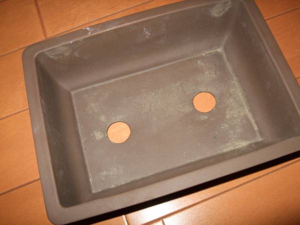 古鉢○宝泉 盆栽用角鉢○拍卖