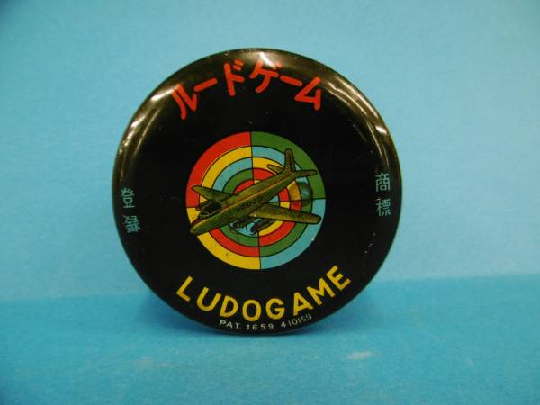 古い★色の良い*ゲームの駒のブリキ缶*ルードゲーム*昭和レトロ拍卖