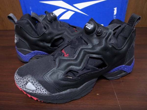 95年製 REEBOK INSTA PUMPFURY OG リーボック ポンプフューリー EASTBAY イーストベイ 別注【1-26332】ブラック 黒×紫 US10拍卖
