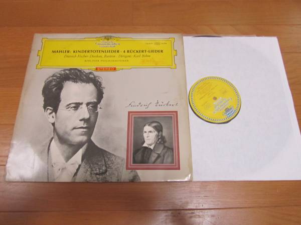 マーラー 歌曲集 独DGG 赤ステ SLPM138879 ベーム ディースカウ拍卖
