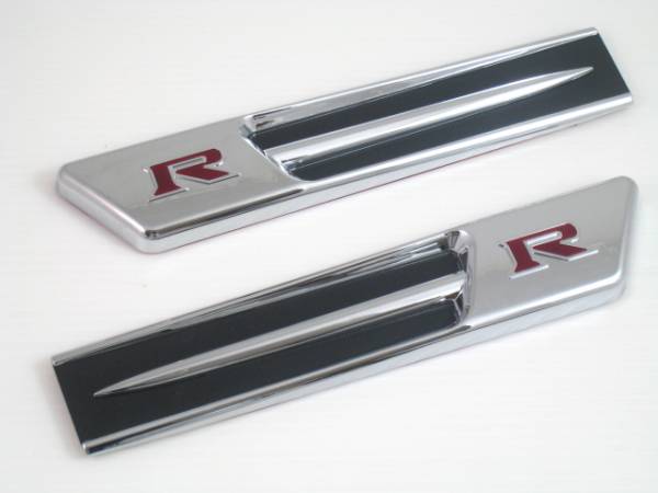 汎用ダミーダクトtype54 R35GT-R風 サイド フェンダー エアインテーク 通気口 ターボ TURBO スカイライン シルビア 日産 エアロ ホイール拍卖