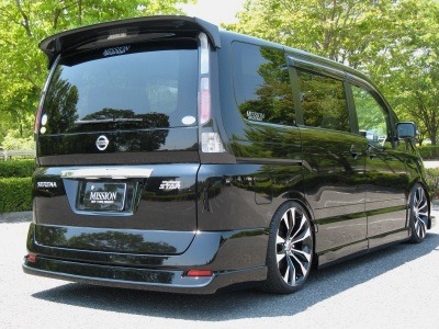 ◎C25セレナ前期、後期用リアハーフ◎MISSION拍卖