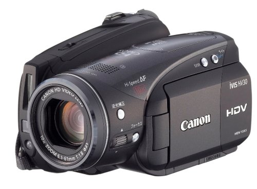 Canon キャノン ビデオカメラ iVIS (アイビス) HV30 minidv テープ フルハイビジョン トラベル 旅行拍卖