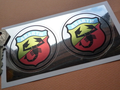 送料無料 Abarth Shield アバルト ステッカーセット 65mm拍卖
