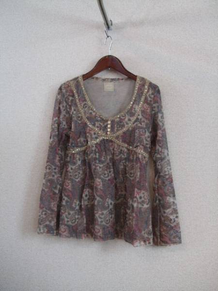 IORIマルチ長袖ふんわりブラウス(USED)11815)拍卖