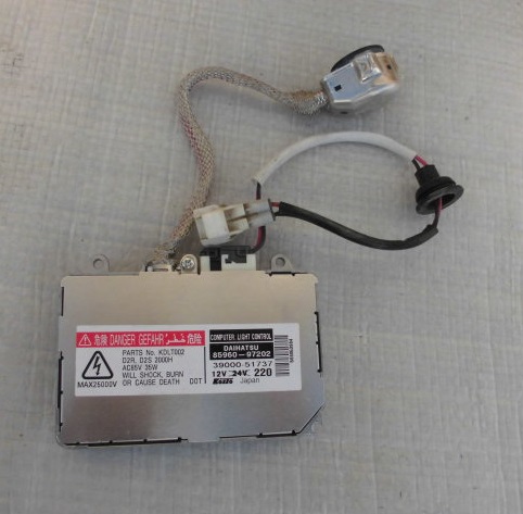 ムーヴカスタムL150SヘッドランプHIDバラストL160Sヘッドライト拍卖