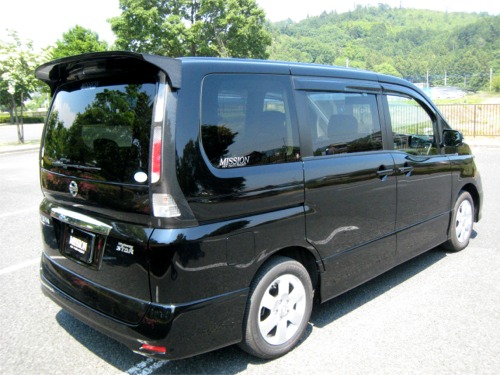 ◎C25 セレナ前期・後期用リアウイングFRP製◎MISSION拍卖