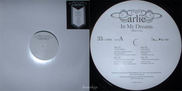 Arlie In my dreams / Special day Ode Music 2007! 女性ヴォーカル house拍卖