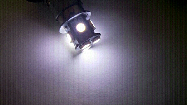 12V用 LED シングル ホワイト白 バイク ウインカー テール ba15s 8連 2個セット 全国 送料無料拍卖