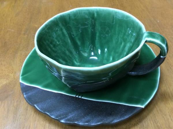 コーヒー器 有田焼 丈雅 (緑) 238拍卖