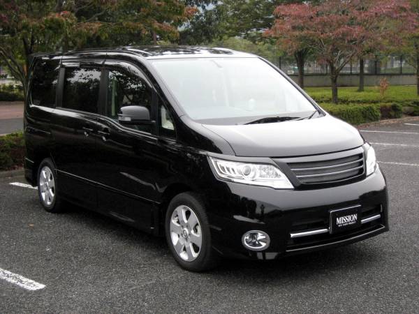 ◎C25 セレナ後期用フロントグリルFRP◎MISSION拍卖