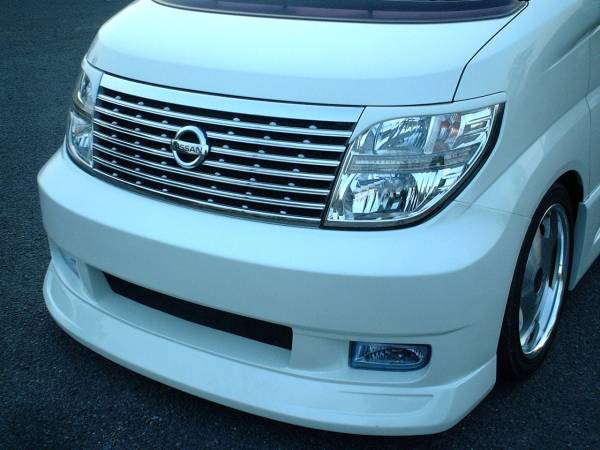 ◎E51後期用フロント、リア、サイドパネル3点セット◎MISSION拍卖