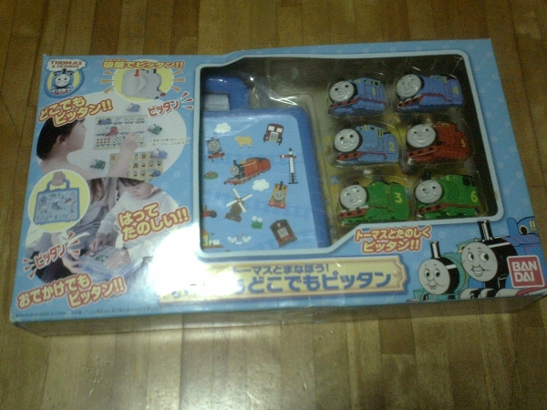 きかんしゃトーマス トーマスとまなぼう!いつでもどこでもピッタ拍卖
