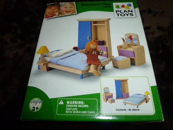 未使用 PLANTOYS プラントイ 73091 Bedroom ドールハウス拍卖