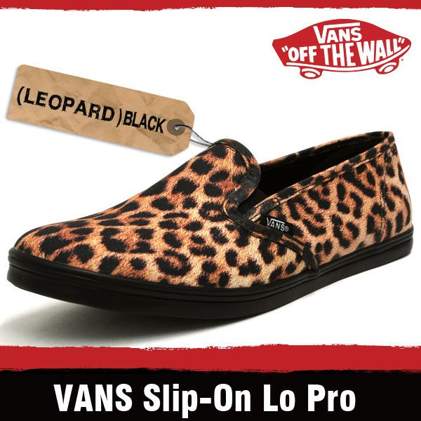 新品28cm US10【VANS SLIP-ON LO PRO LEOPARD】VN-0F4Y0K3拍卖