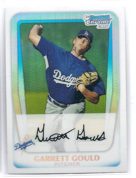 2011 Bowman Chrome Garrett Gould Refractor /500拍卖