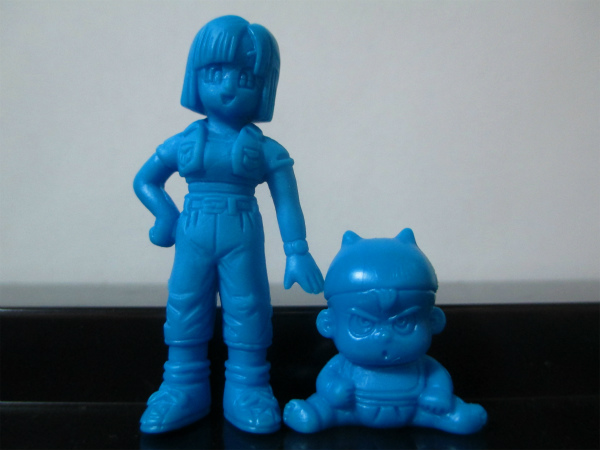 ドラ消し ブルマ+トランクス ドラゴンボール 消しゴム拍卖