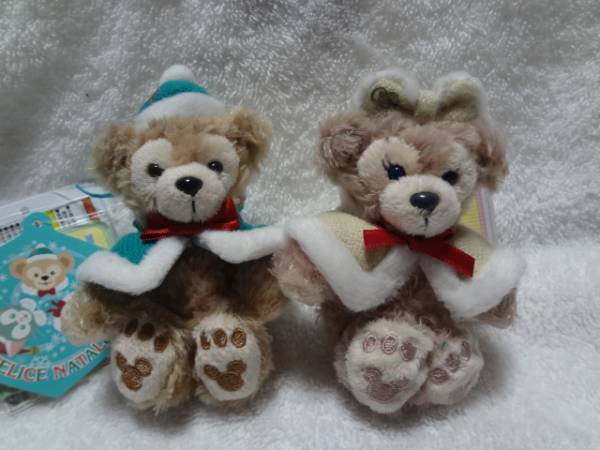 TDSストラップ ダッフィー・シェリーメイクリスマス2014拍卖
