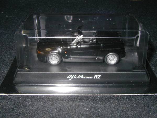 サークルKサンクス京商1/64 2 アルファロメオ RZ ブラック ALFA ROMEO RZ拍卖