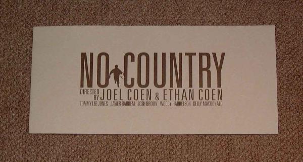 「ノーカントリー」プレスシート:トミー・リー・ジョーンズ拍卖