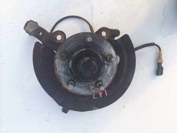 ★☆ 01y タウンカー ナックル ハブASSY ベアリング LH Fr 保証付 ※バックプレートに変形がございます。 ※センサー保証無し。 ☆拍卖