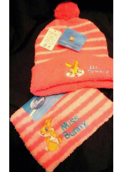 帽子・ネックウォーマーセット【ミスバニー】未使用品拍卖