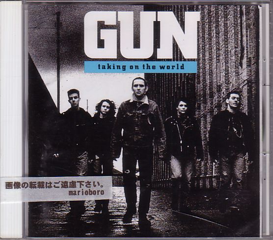 ガン GUN CD/テイキング・オン・ザ・ワールド 1989年 1作目 80年代 日本盤 廃盤拍卖