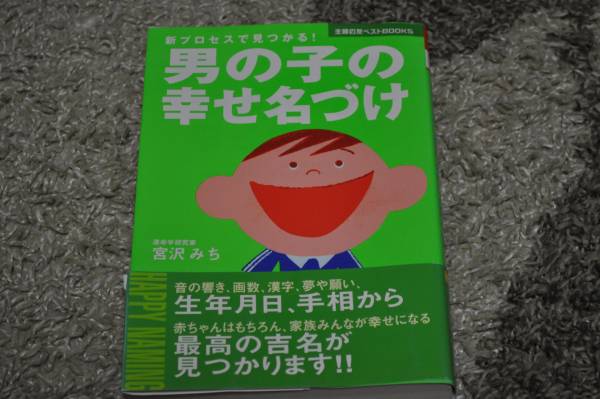 ☆即決☆男の子の幸せ名づけ:名前参考本☆送料無料拍卖