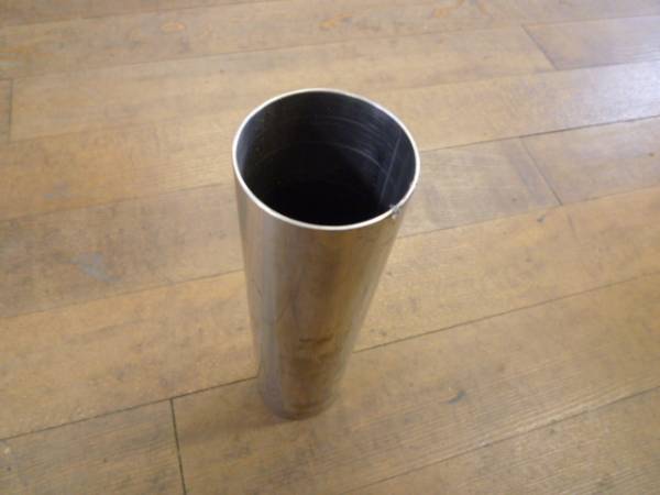 マフラ-出口50φパイプ製作加工にインテークパイプ新品トラストメッキ60㎝有箱スカケンメリジャパン出口60φ2本デュアルS30Z出口FGK拍卖